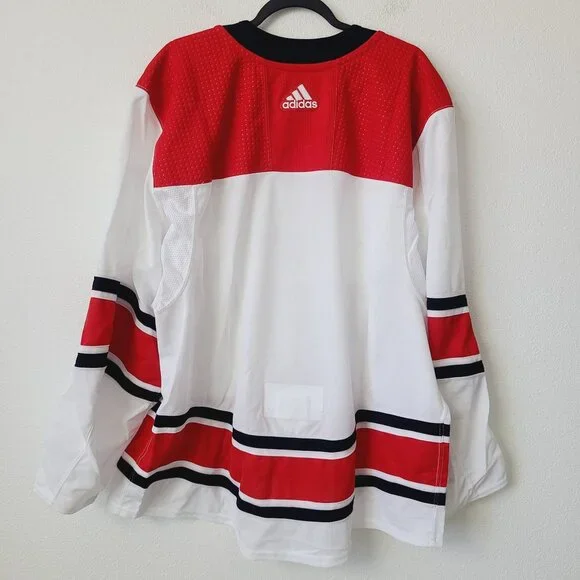 NEW Adidas NHL Carolina Hurricanes Made In Canada Authentic Jersey Size 56 #2